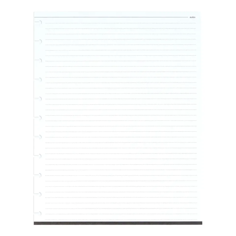 Happy Planner Work+Life Onyx Big papier recharge 40 feuilles