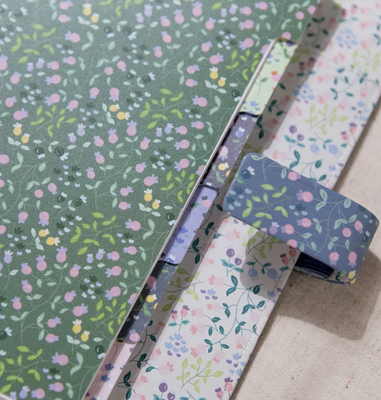 Filofax Meadow intercalaires Pocket x6 colorés