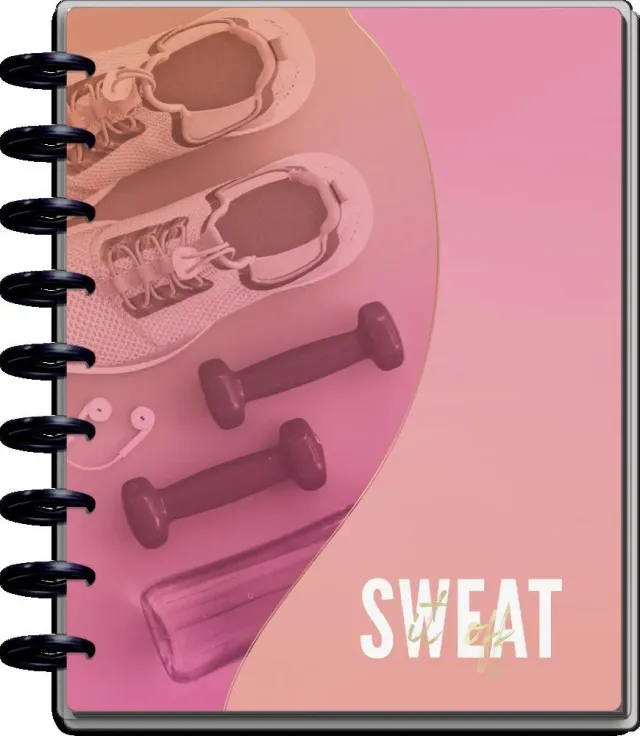 Happy Planner Go the Distance planner fitness Classic 12 mois non daté