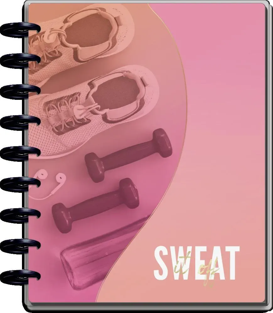 Happy Planner Go the Distance planner fitness Classic 12 mois non daté