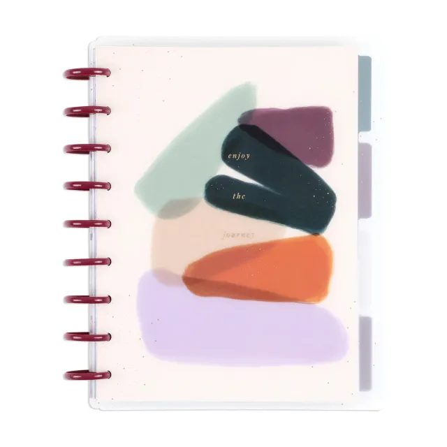 Happy Planner Pressed Painted agenda Classic vertical non daté