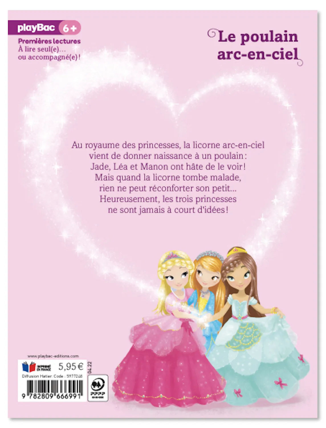 Frigobloc Une deux trois Princesses Tome 15 roman poulain