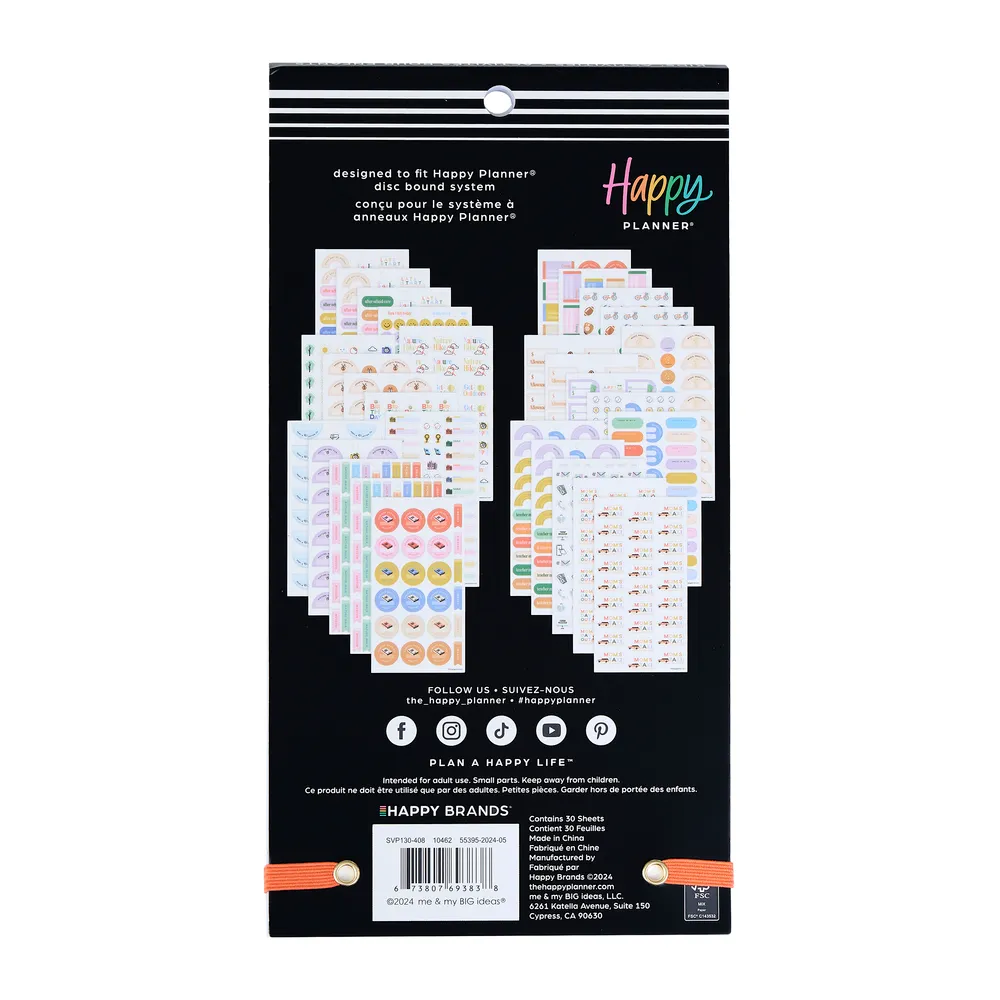 Happy Planner Kids' Activities stickers enfants 1095 motifs