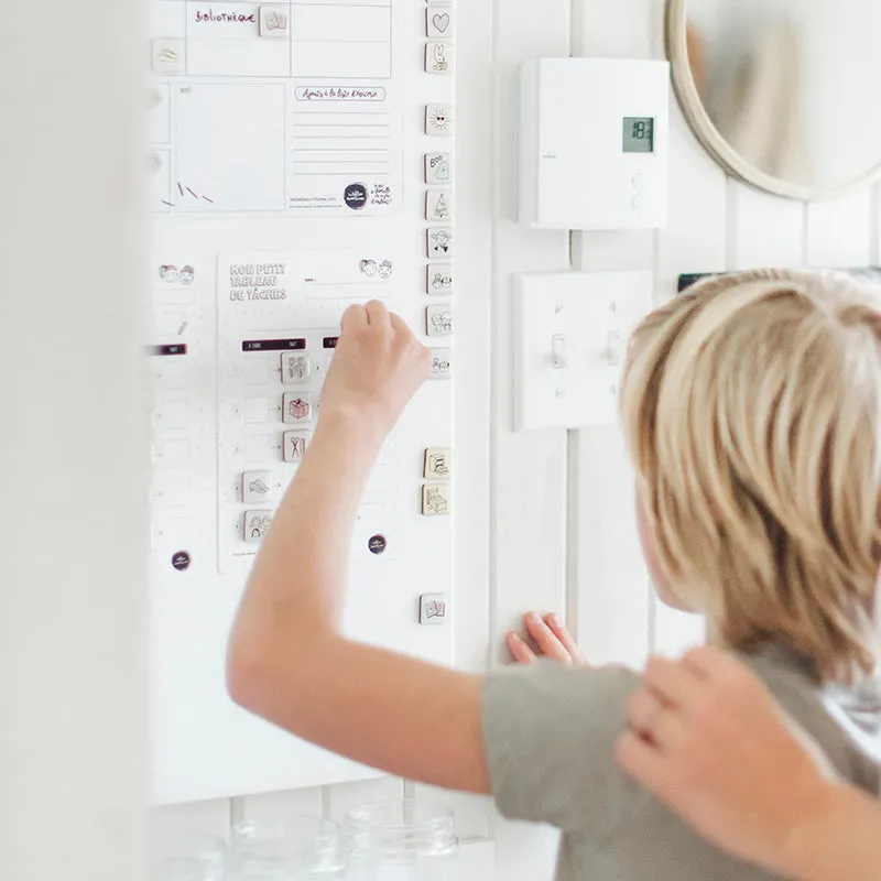 Les Belles Combines The Magnets Mes bonnes habitudes aimants x15