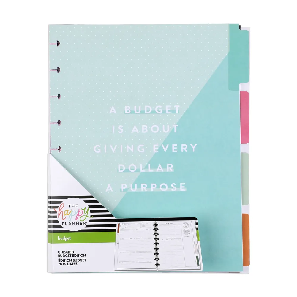 Happy Planner Bright Budget extension recharge Classic