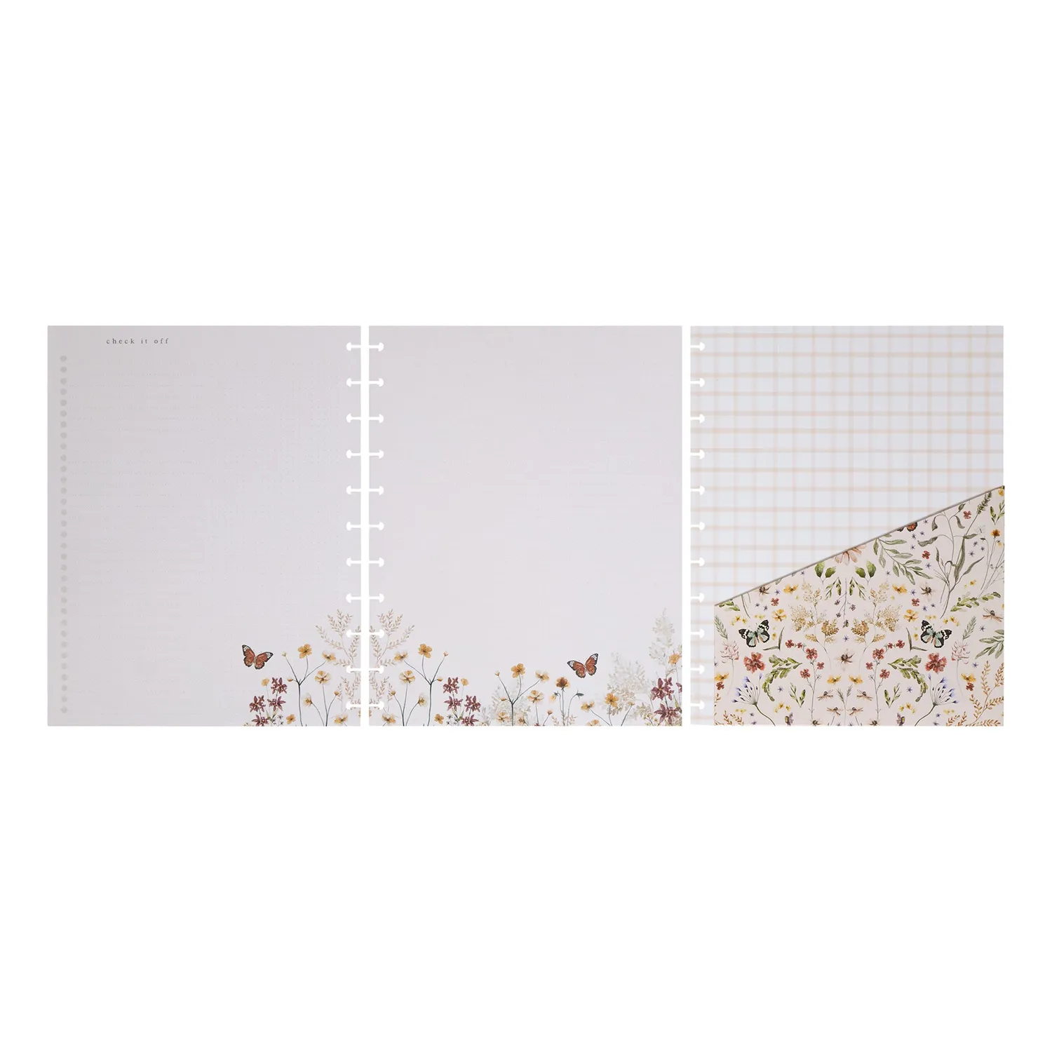 Happy Planner Wild Fields Big pack accessoires planner floral