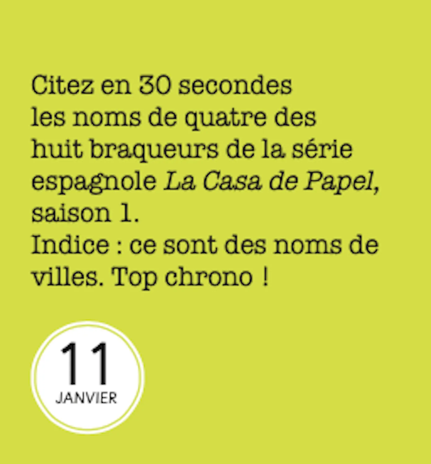Frigobloc 365 Quiz pour l'apéro mini calendrier 365 jours