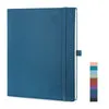 Poprun ACELK7-27 agenda semainier 2026-2027 bleu grand format