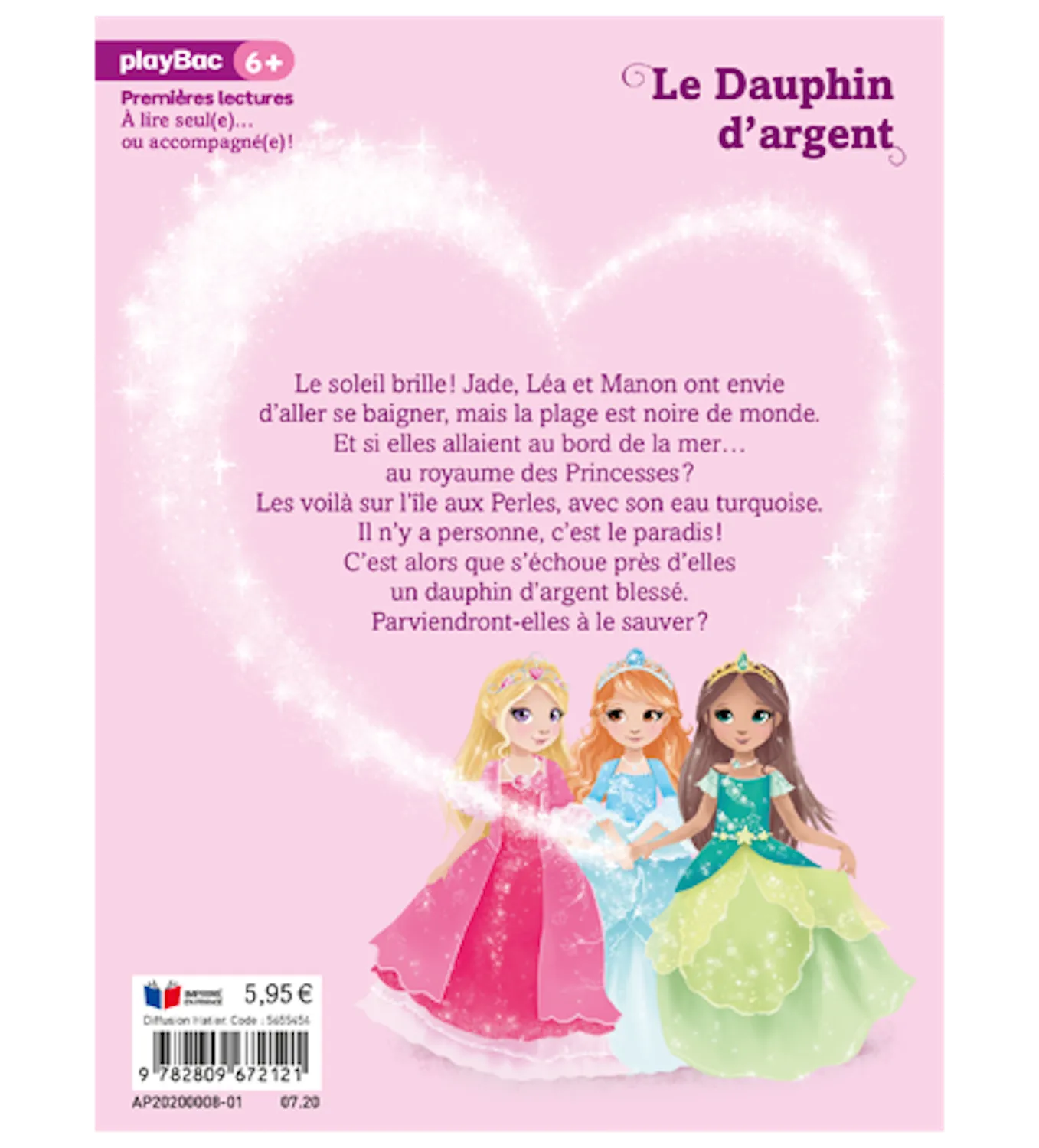 Frigobloc Une, deux, trois Princesses Tome 17 roman enfant dauphin d'argent