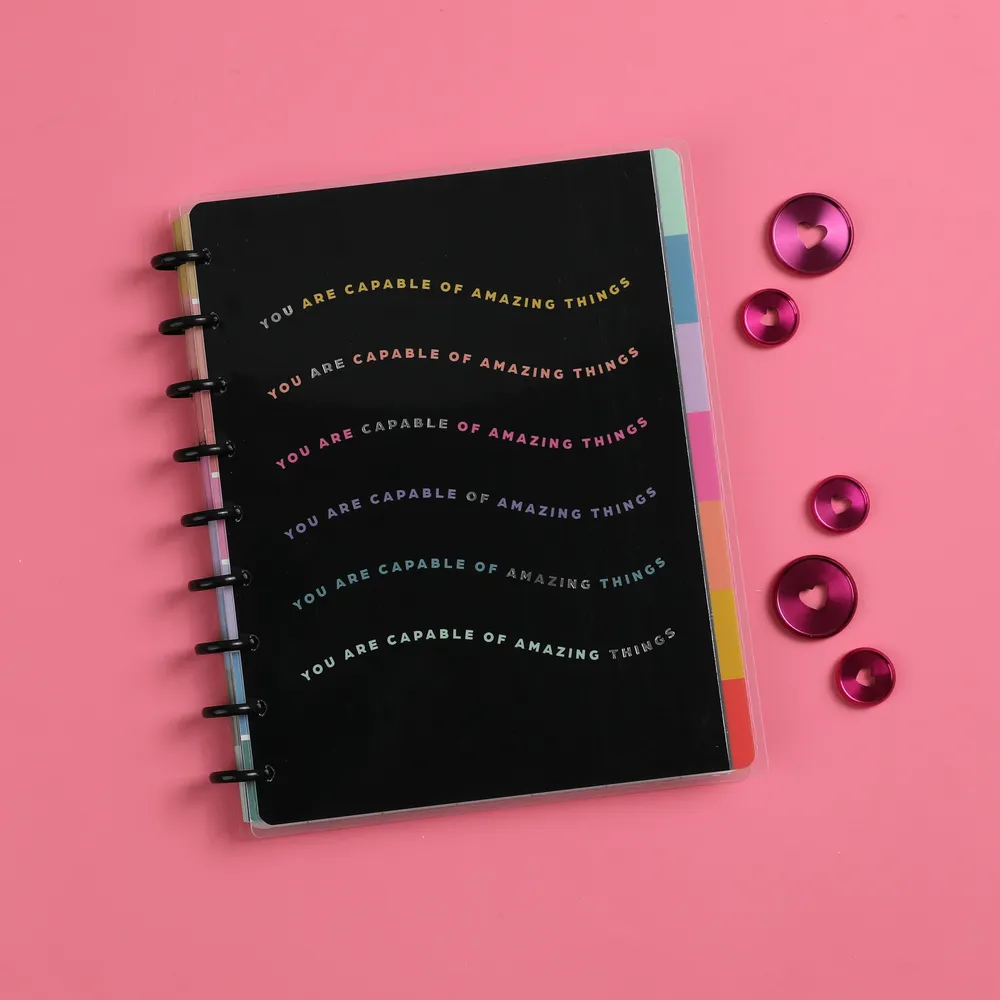 Me & my big ideas Happy Brights carnet papier blanc Classic 60