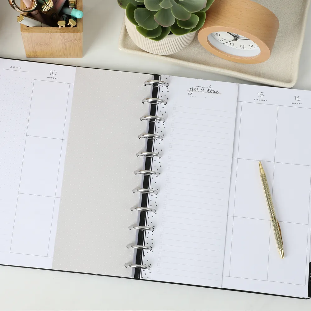 Happy Planner Feeling Dotty recharge Big 40 feuilles pointillées