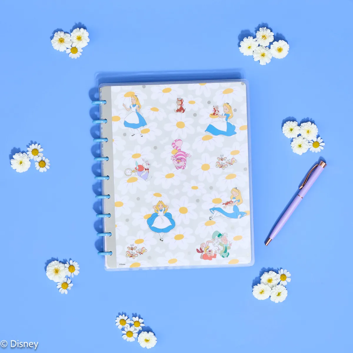 Happy Planner Alice in Wonderland Curious carnet Classic 60 feuilles