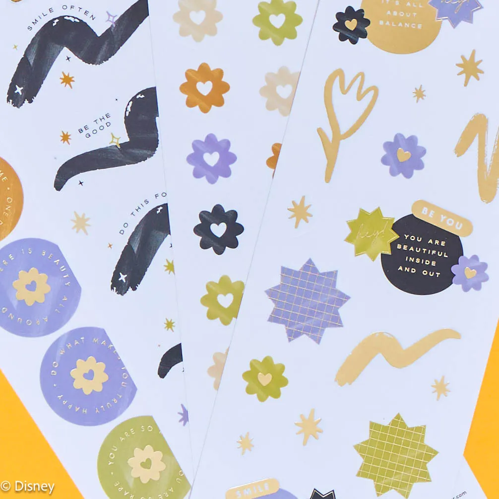 Happy Planner Quirky Plans stickers étudiant 8 planches 117