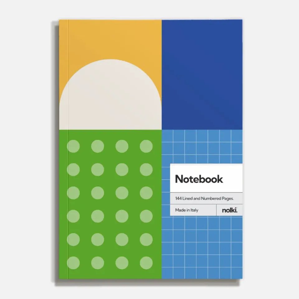 Nolki Neon carnet ligné A5 144 pages numérotées