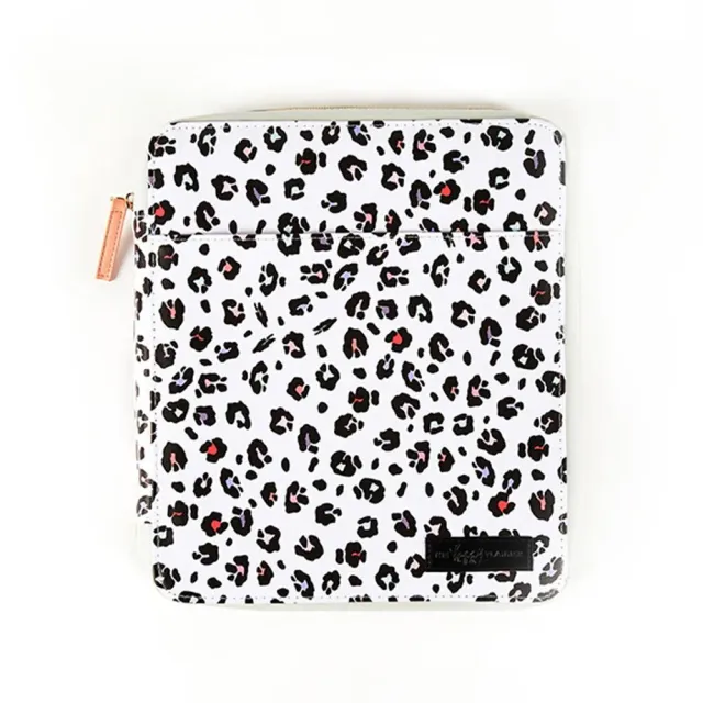 Me & my big ideas Colorful Leopard pochette agenda Classic zippée