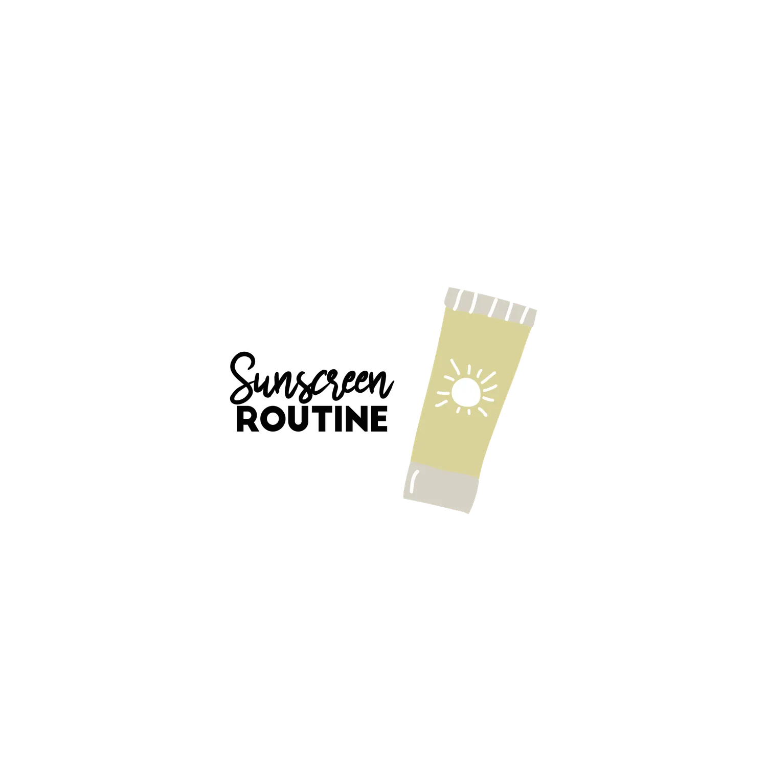 Les Belles Combines Ma routine crème solaire fiche été