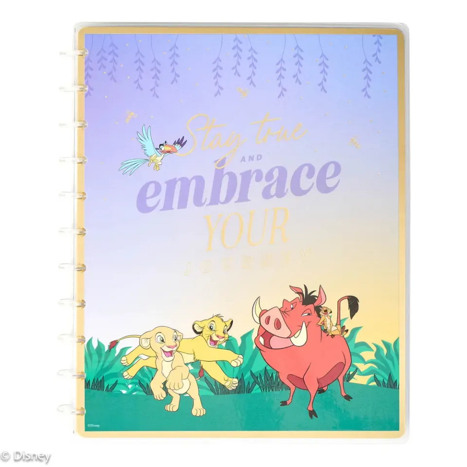 Happy Planner Disney Roi Lion Embrace Your Wild carnet Big pointillé