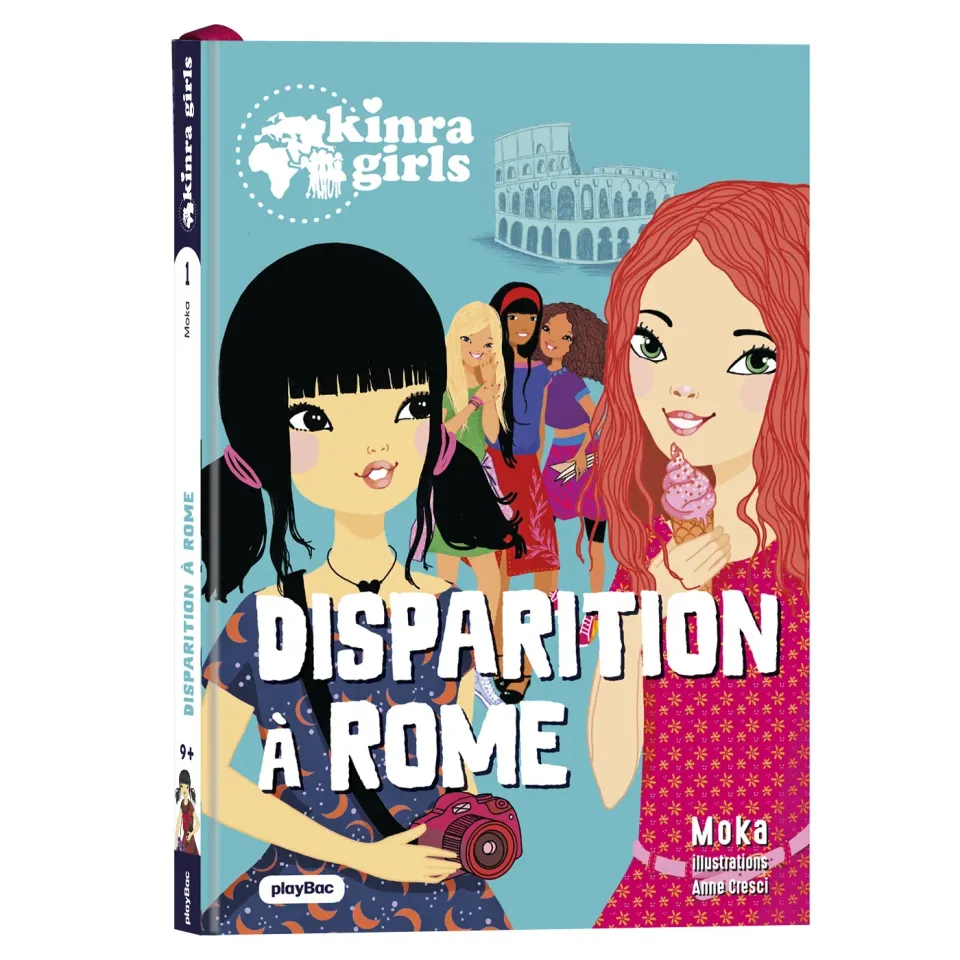 Frigobloc Kinra Girls Destination Mystère Tome 1 roman Rome