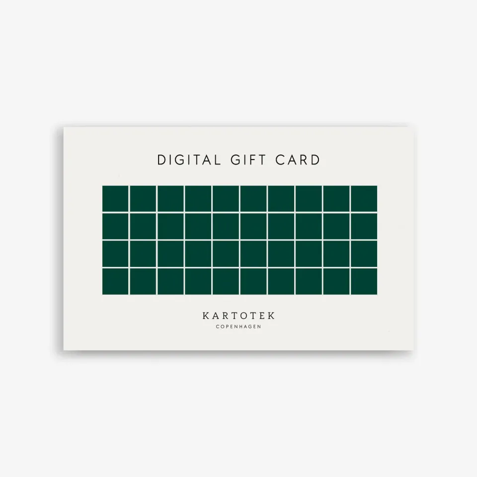 Kartotek carte cadeau email papeterie