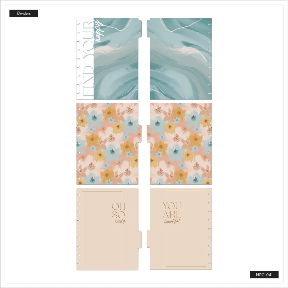 Happy Planner Softly Modern carnet Classic 60 feuilles pointillé ligné