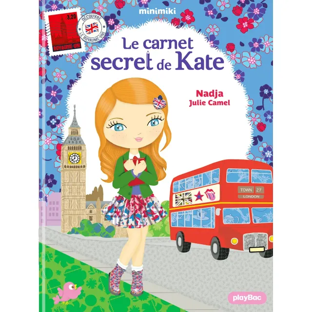 Frigobloc Minimiki carnet secret de Kate livre 6 ans