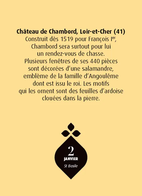 Frigobloc Géo calendrier Merveilles de France 365 jours