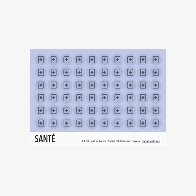 My365 Santé stickers suivi bien-être