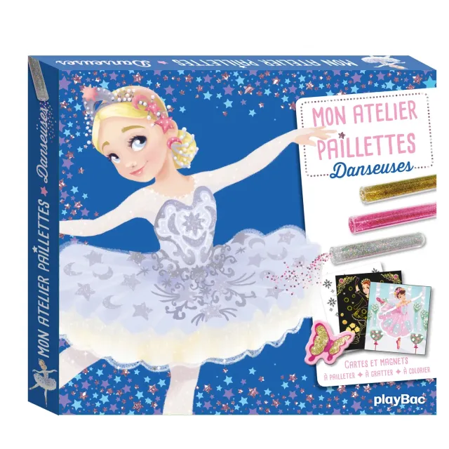 Frigobloc Mon atelier paillettes Danseuses coffret créatif