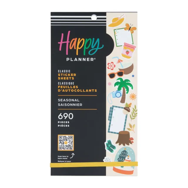 Happy Planner Everyday Seasonal stickers value pack 690 saisons