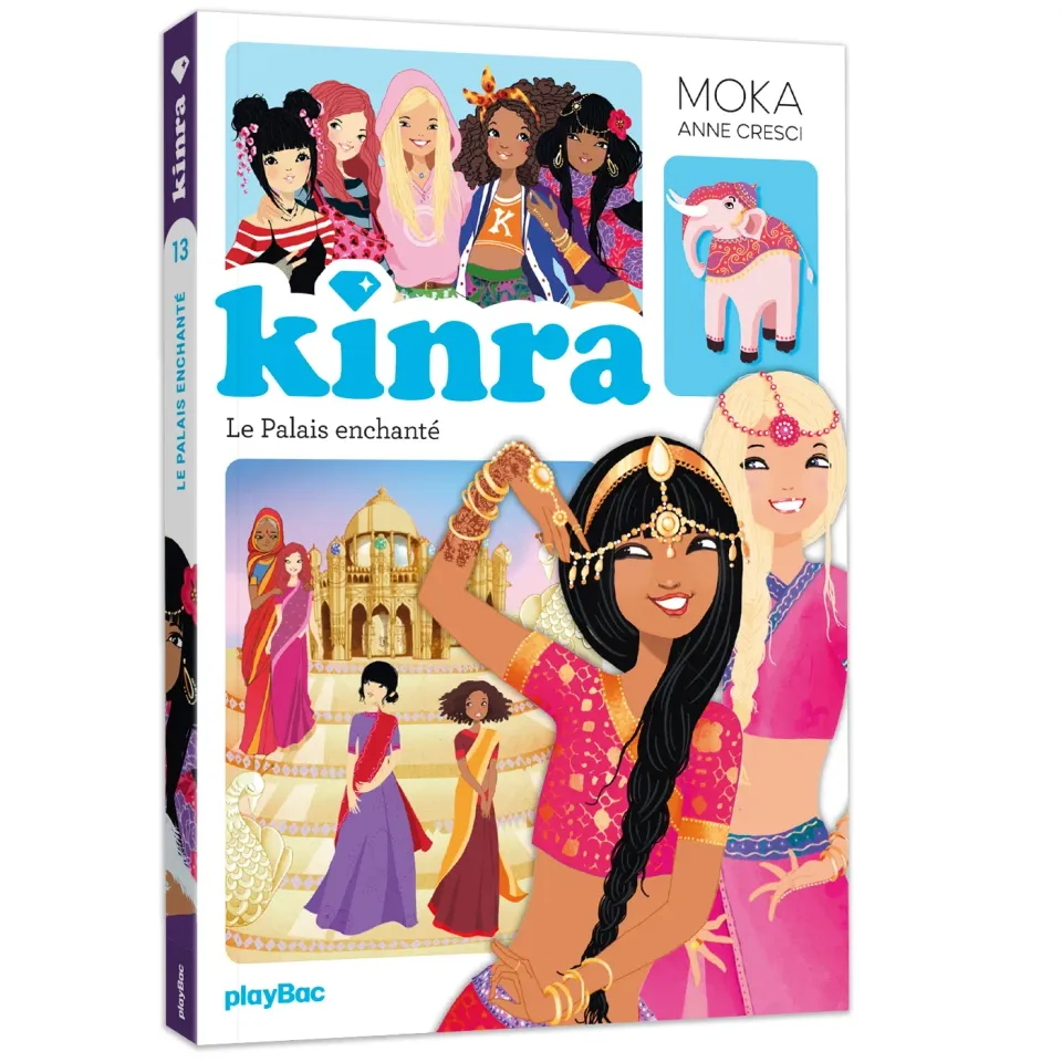 Frigobloc Kinra Girls Tome 13 Le palais enchanté livre nouvelle édition Inde