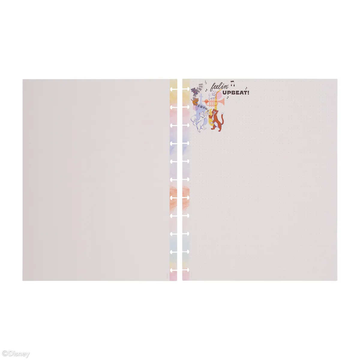 Happy Planner Disney Aristocats Big papier pointillé 40 feuilles