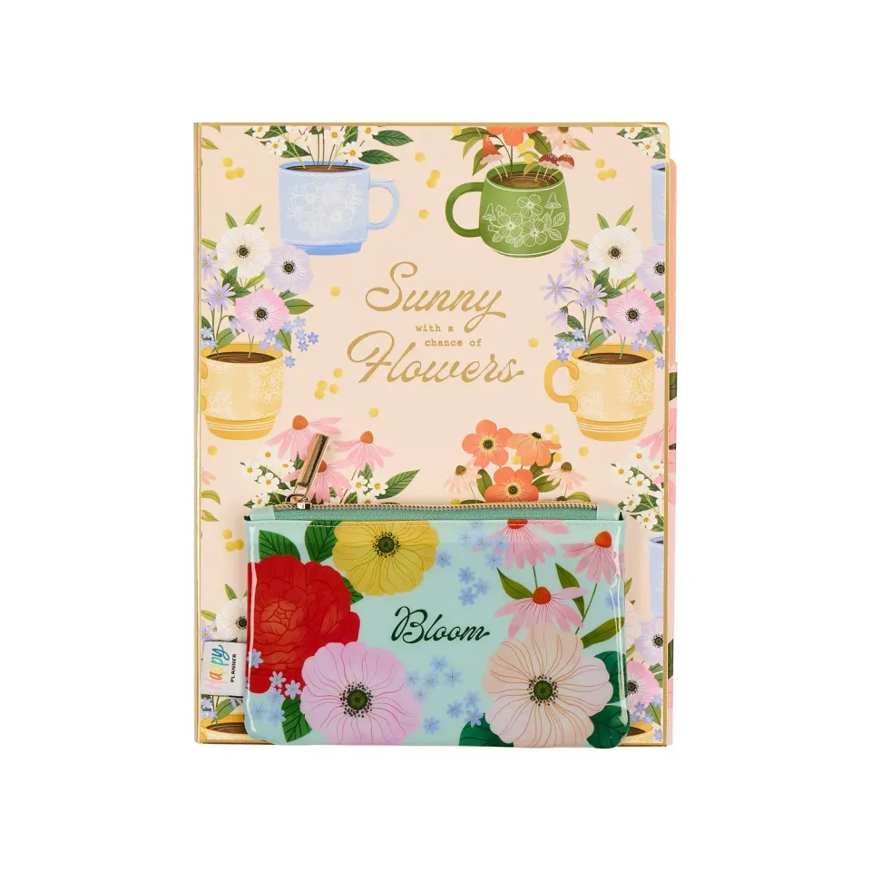 Happy Planner Classic Petal Press kit compagnon floral