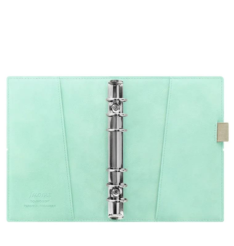 Filofax Domino Soft Organiseur Personal vert eau