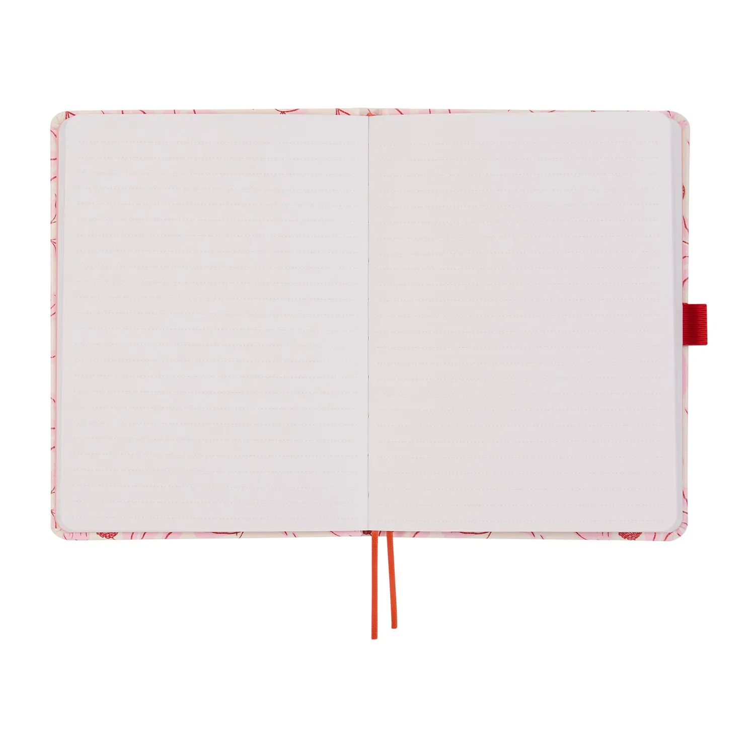 Happy Planner Feathered Flora journal pointillé rose
