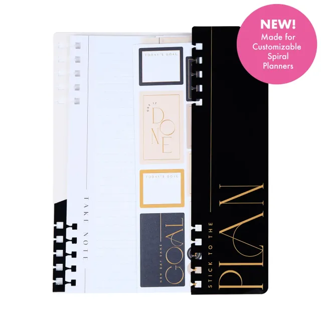 Happy Planner Neutral pack accessoires agenda spirale classic