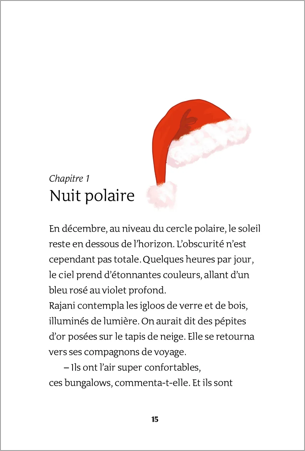 Frigobloc Kinra Girls Père Noël a disparu roman hors-série Noël