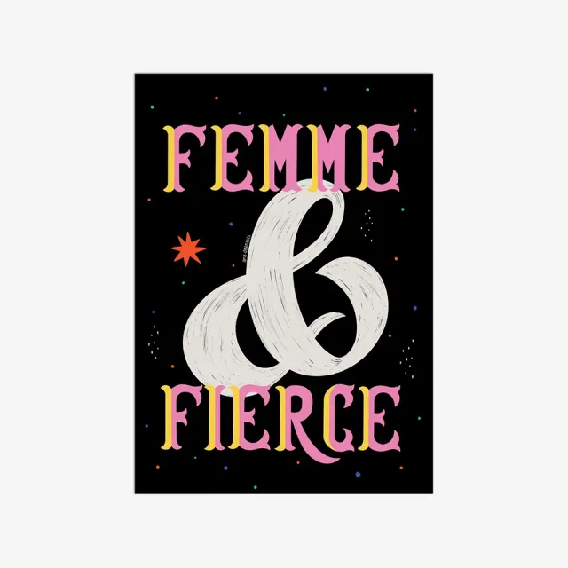 My365 Ana Dornelles Femme & Fierce carte postale