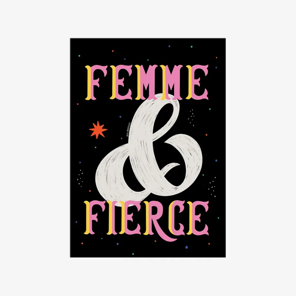 My365 Ana Dornelles Femme & Fierce carte postale