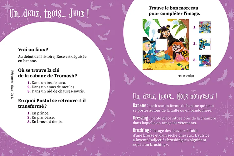 Frigobloc Une, deux, trois Sorcières Allô Halloween tome 4 roman