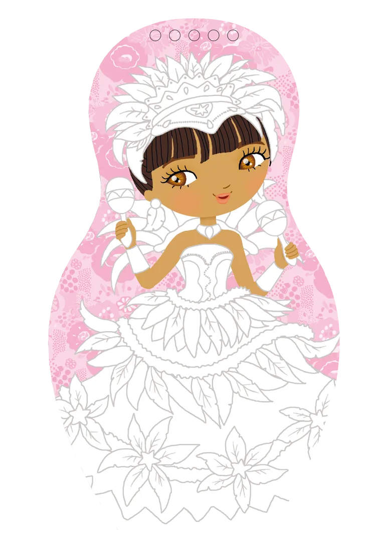 Minimiki carnet créatif Carnavals du monde stickers