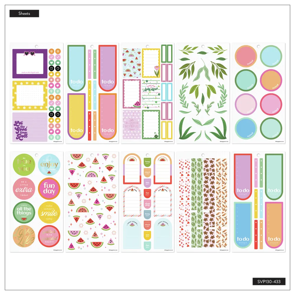Happy Planner Seasons of Joy stickers 30 planches 747 motifs saisonniers