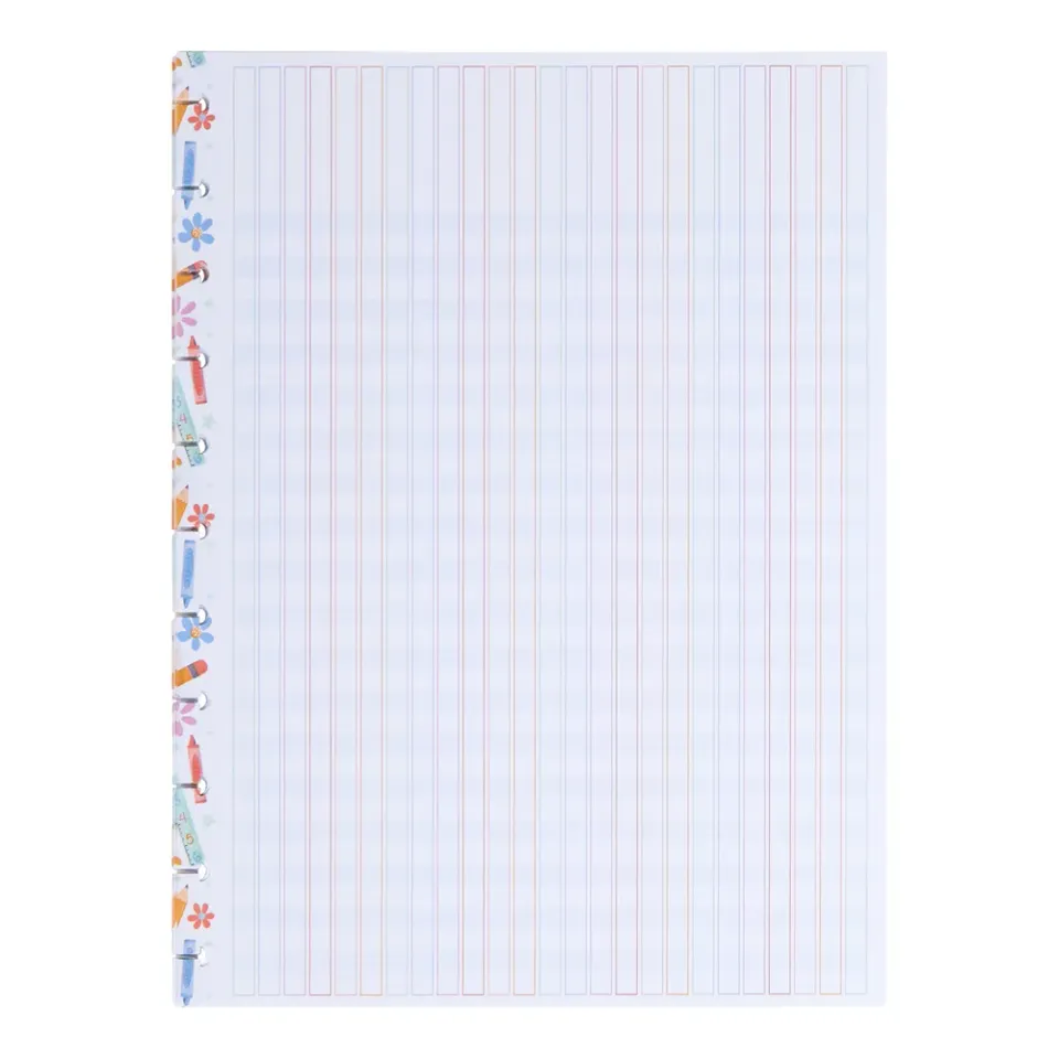Happy Planner Classroom Brights papier checklist Big 40 feuilles