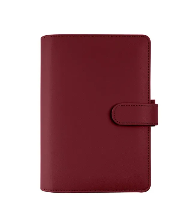 Filofax Saffiano Organiser Personal organiseur rouge cerise similicuir