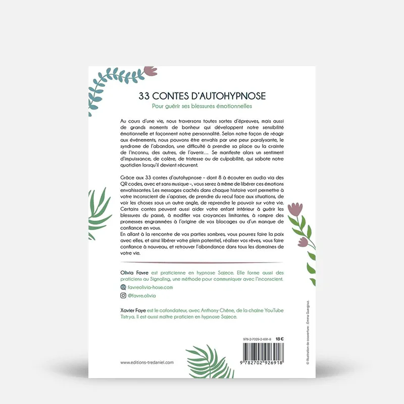 My365 33 contes d'autohypnose livre bien-être