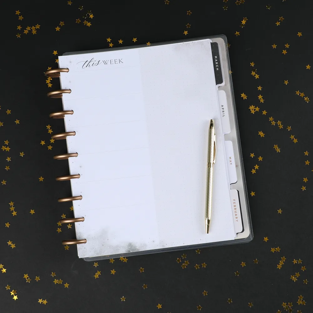 Happy Planner Celestial Elegance bloc-notes Classic 100 feuilles
