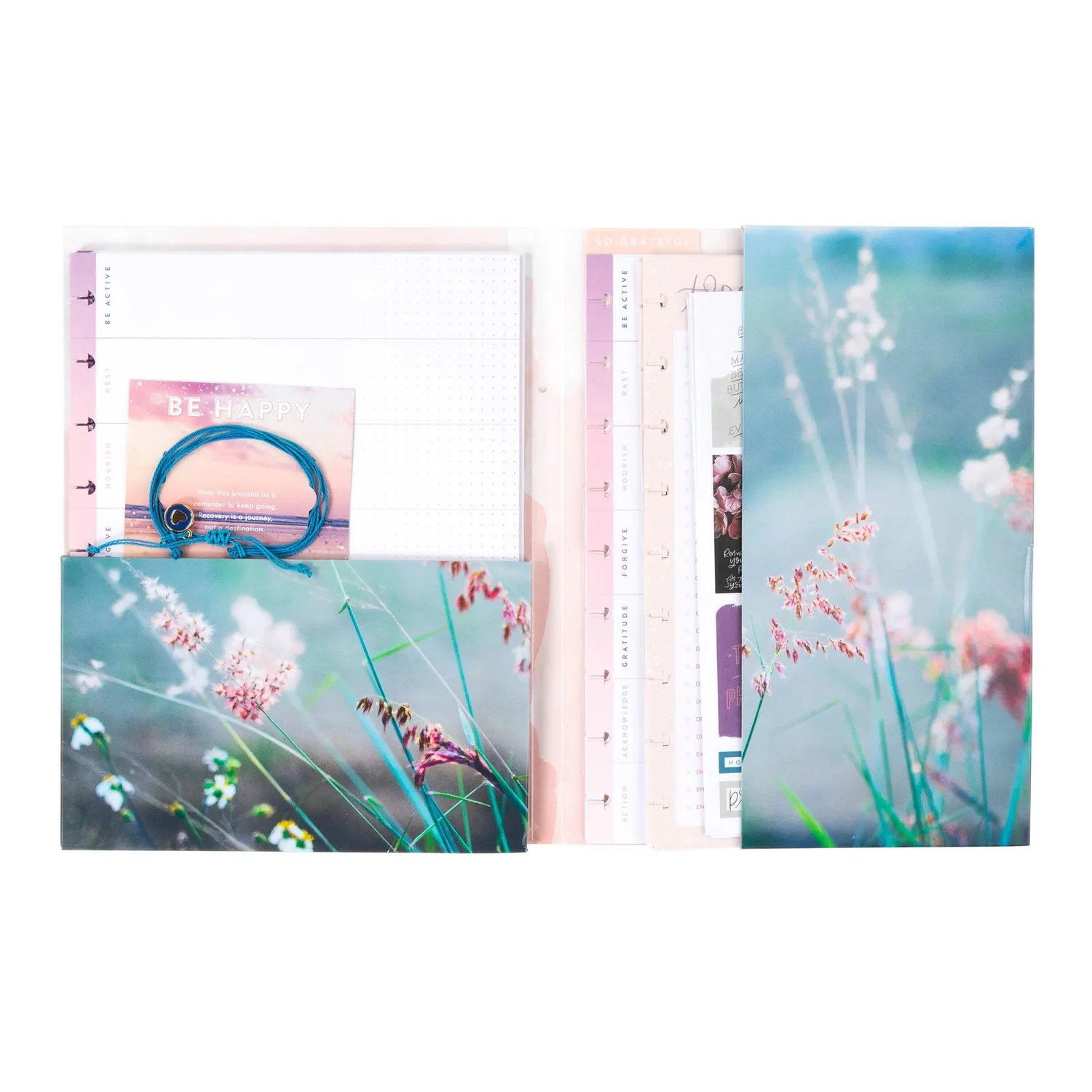Happy Planner Recovery Progress compagnon Classic accessoires bien-être