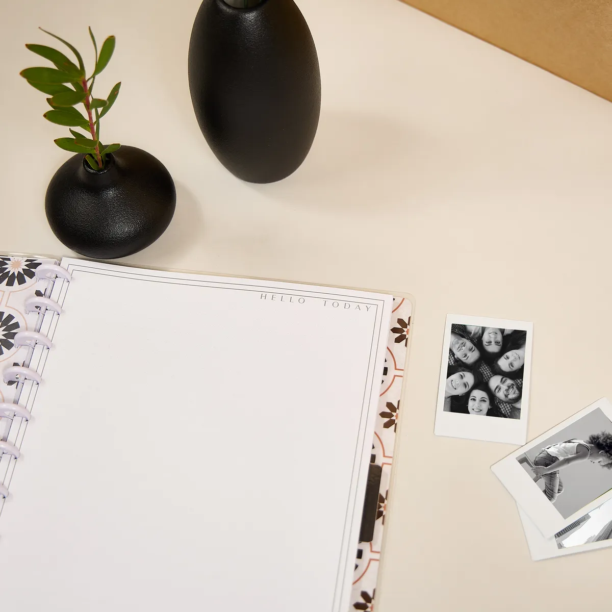 Happy Planner Textured Tile carnet à disques Big pointillé 60 feuilles