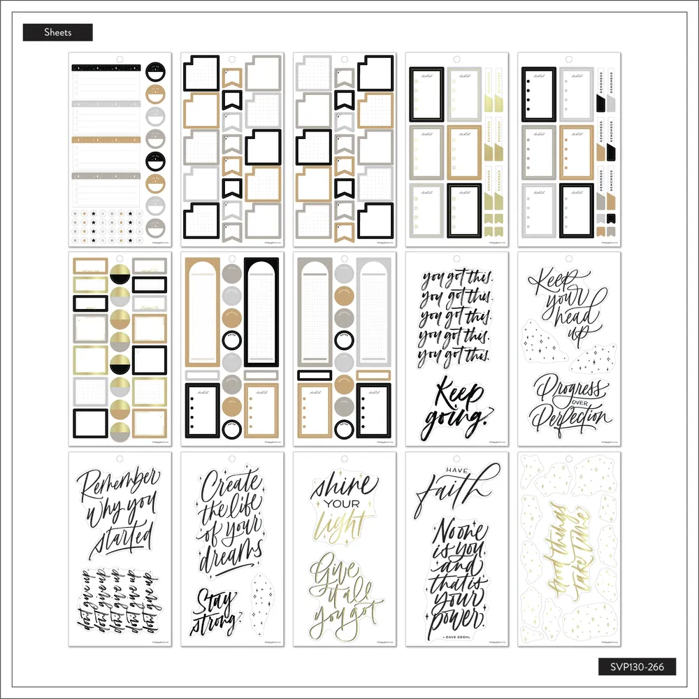 Happy Planner Bold Free Candace stickers 481 citations