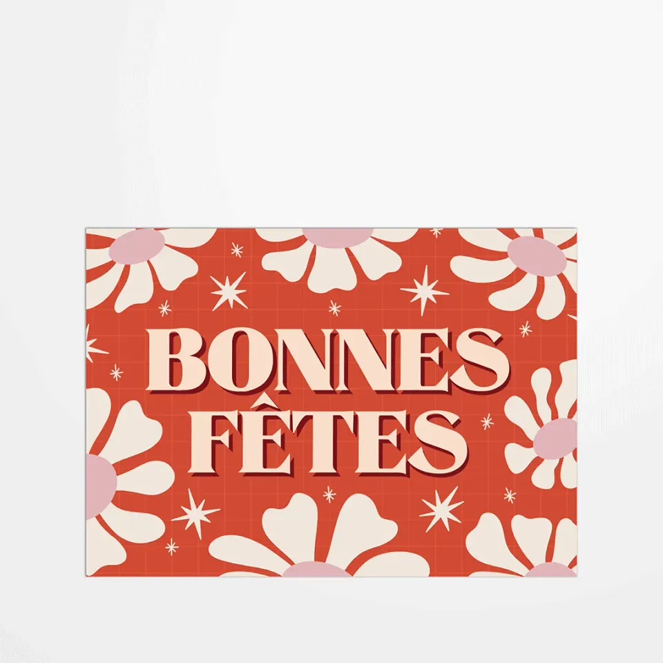 My365 Eva Corbisier carte postale Bonnes fêtes