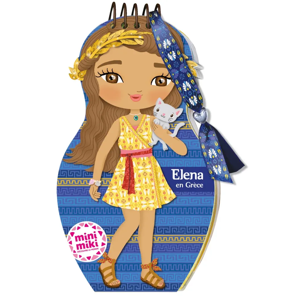 Minimiki Elena en Grèce carnet créatif stickers